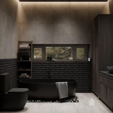 Интерьер ванной  смотреть на Basicdecor