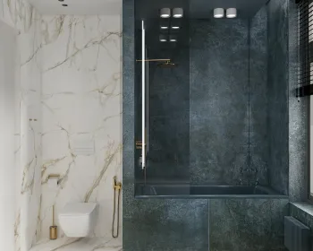 Интерьер ванной  смотреть на Basicdecor