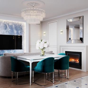 Интерьер гостиной  смотреть на Basicdecor