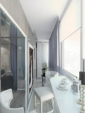 Интерьер балкона  смотреть на Basicdecor