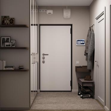 Интерьер коридора c подсветкой  смотреть на Basicdecor