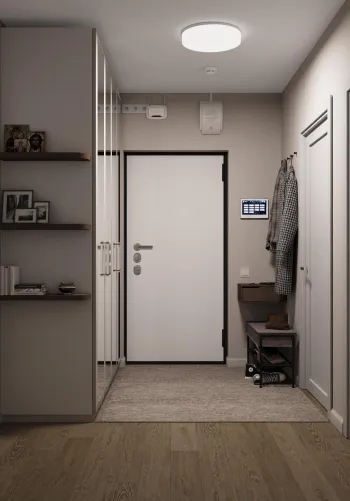 Интерьер коридора c подсветкой  смотреть на Basicdecor