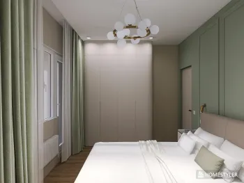 Интерьер спальни cветильниками над кроватью  смотреть на Basicdecor