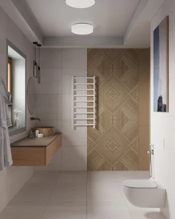 Интерьер ванной  смотреть на Basicdecor