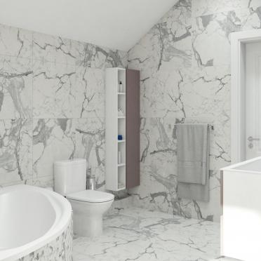 Интерьер ванной  смотреть на Basicdecor