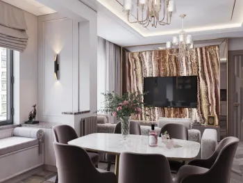 Интерьер гостиной  смотреть на Basicdecor