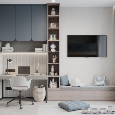 Интерьер детской  смотреть на Basicdecor