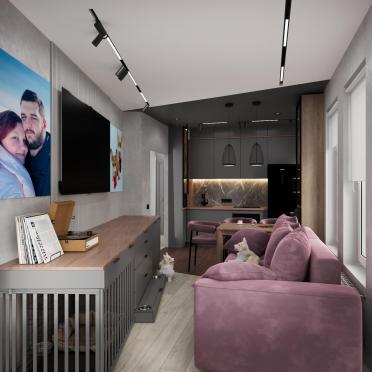 Интерьер гостиной  смотреть на Basicdecor