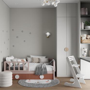 Интерьер детской  смотреть на Basicdecor