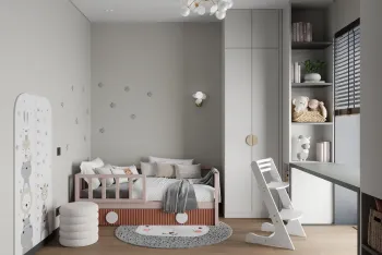 Интерьер детской  смотреть на Basicdecor