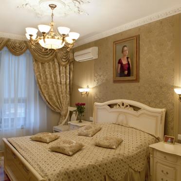 Интерьер спальни в классическом стиле и ампире смотреть на Basicdecor