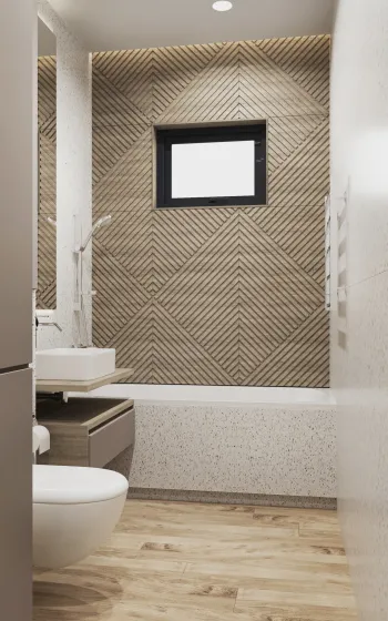 Интерьер ванной  смотреть на Basicdecor