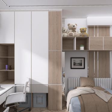 Интерьер детской с для мальчика  смотреть на Basicdecor