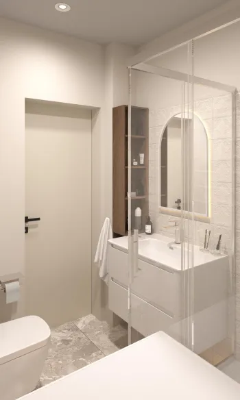 Интерьер ванной  смотреть на Basicdecor