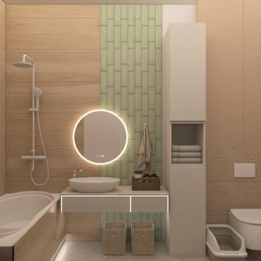 Интерьер ванной  смотреть на Basicdecor
