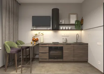 Интерьер кухни  смотреть на Basicdecor