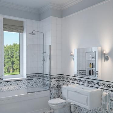 Интерьер ванной в неоклассике смотреть на Basicdecor