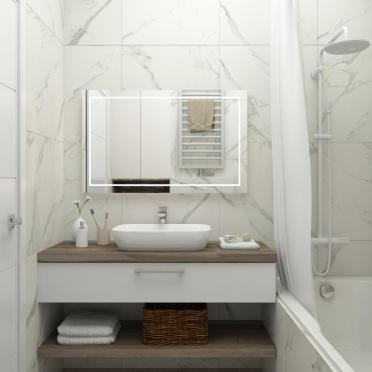 Интерьер ванной  смотреть на Basicdecor