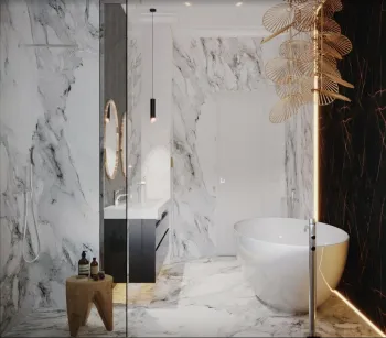 Интерьер ванной  смотреть на Basicdecor