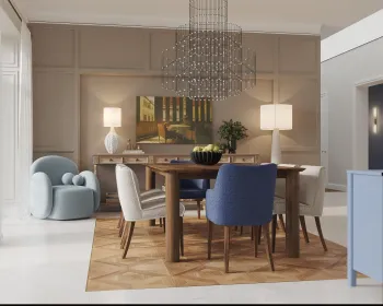 Интерьер столовой  смотреть на Basicdecor