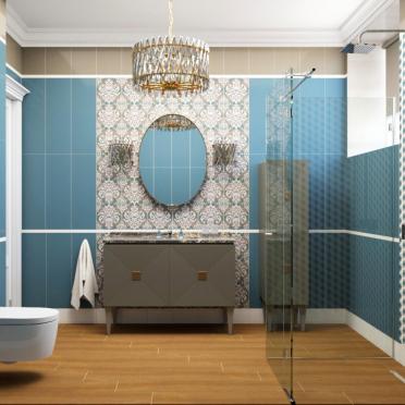 Интерьер ванной  смотреть на Basicdecor