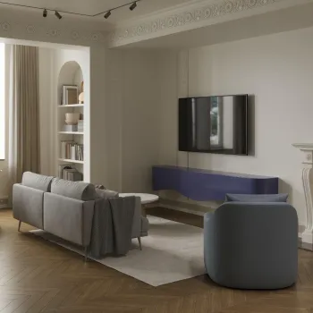 Интерьер гостиной  смотреть на Basicdecor