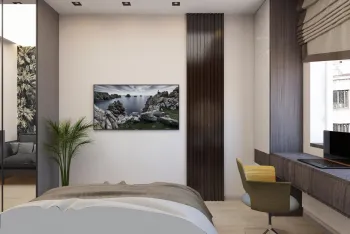Интерьер спальни  смотреть на Basicdecor