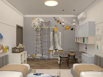 Интерьер детской  смотреть на Basicdecor
