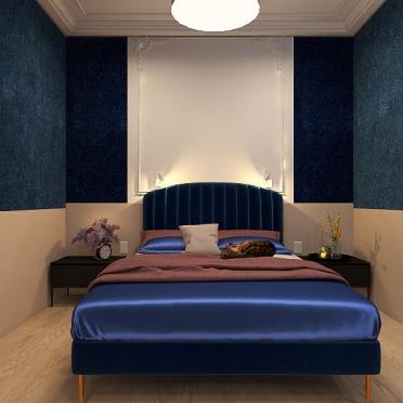 Интерьер спальни cветильниками над кроватью  смотреть на Basicdecor