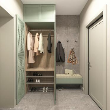 Интерьер прихожей  смотреть на Basicdecor