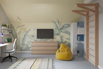 Интерьер детской  смотреть на Basicdecor