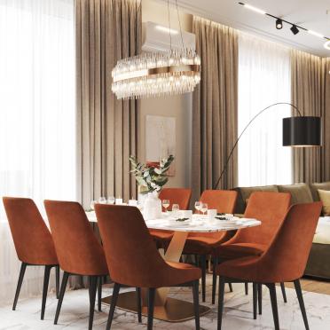 Интерьер столовой  смотреть на Basicdecor