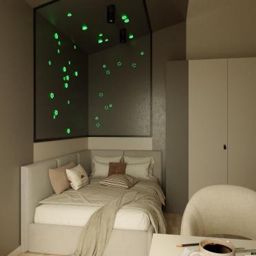 Интерьер детской c подсветкой  смотреть на Basicdecor