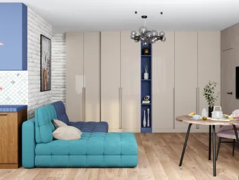 Интерьер гостиной  смотреть на Basicdecor