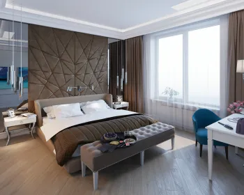 Интерьер спальни  смотреть на Basicdecor