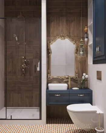Интерьер ванной  смотреть на Basicdecor