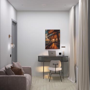 Интерьер кабинета  смотреть на Basicdecor