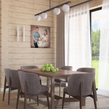 Интерьер столовой  смотреть на Basicdecor