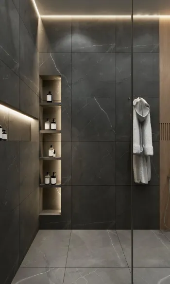 Интерьер ванной  смотреть на Basicdecor