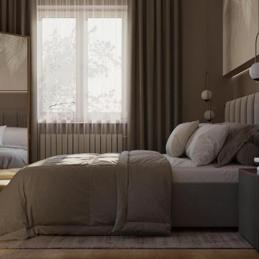 Интерьер спальни  смотреть на Basicdecor