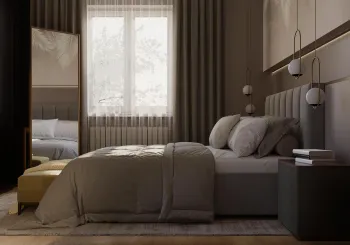 Интерьер спальни  смотреть на Basicdecor