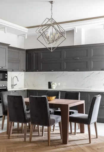 Интерьер кухни в неоклассике смотреть на Basicdecor