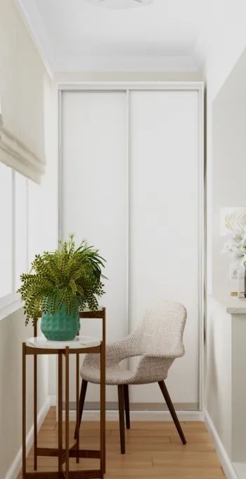 Интерьер с балконом в современном стиле смотреть на Basicdecor