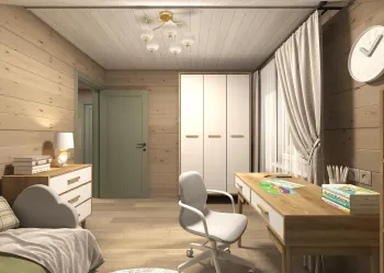 Интерьер детской  смотреть на Basicdecor