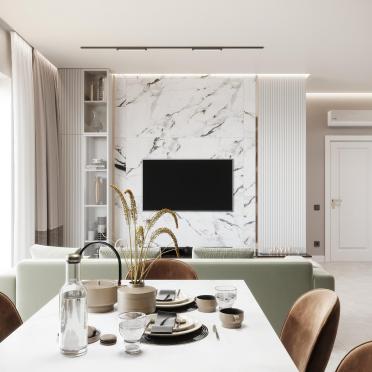 Интерьер гостиной  смотреть на Basicdecor