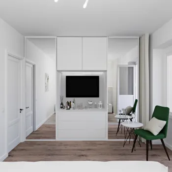 Интерьер гостиной c подсветкой в современном стиле смотреть на Basicdecor