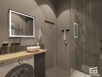 Интерьер ванной  смотреть на Basicdecor
