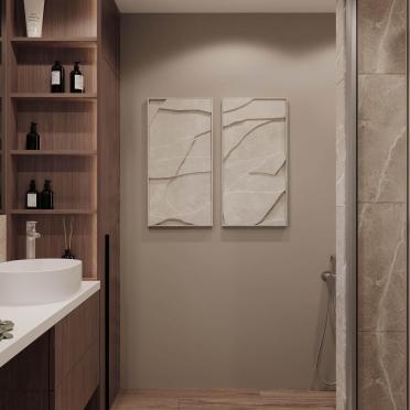 Интерьер ванной  смотреть на Basicdecor