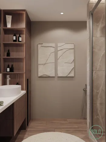 Интерьер ванной  смотреть на Basicdecor