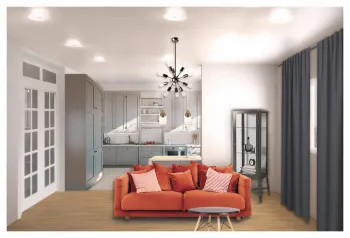 Интерьер гостиной в современном стиле смотреть на Basicdecor